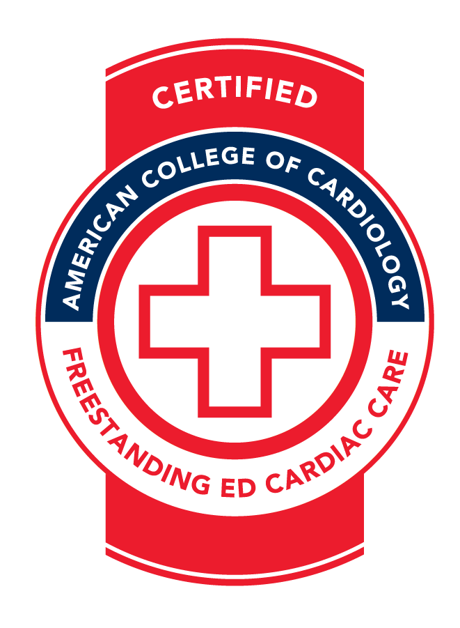 Certified American College of Cardiology Freestanding ED Cardiac Care Certified American College of Cardiology Freestanding ED Cardiac Care