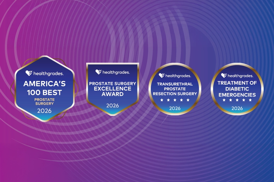 Top 100 in the Nation for Prostate Surgeries