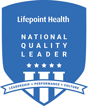 Lifepoint Health National Quality Leader Lifepoint Health National Quality Leader