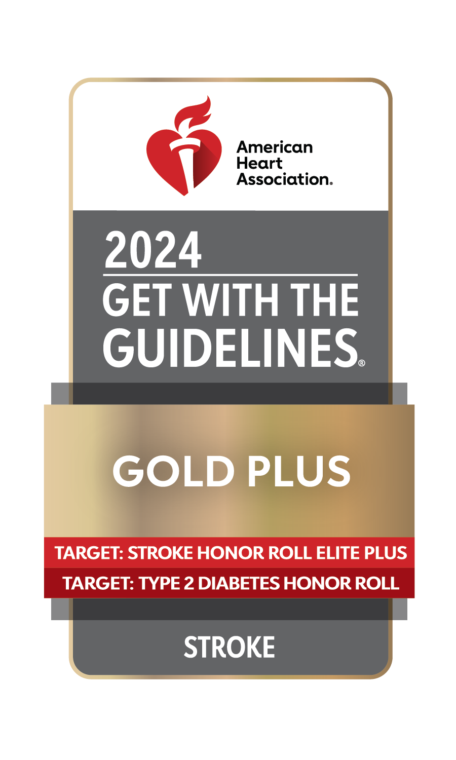 2024 Get with the Guidelines Gold Plus in Stroke 2024 Get with the Guidelines Gold Plus in Stroke