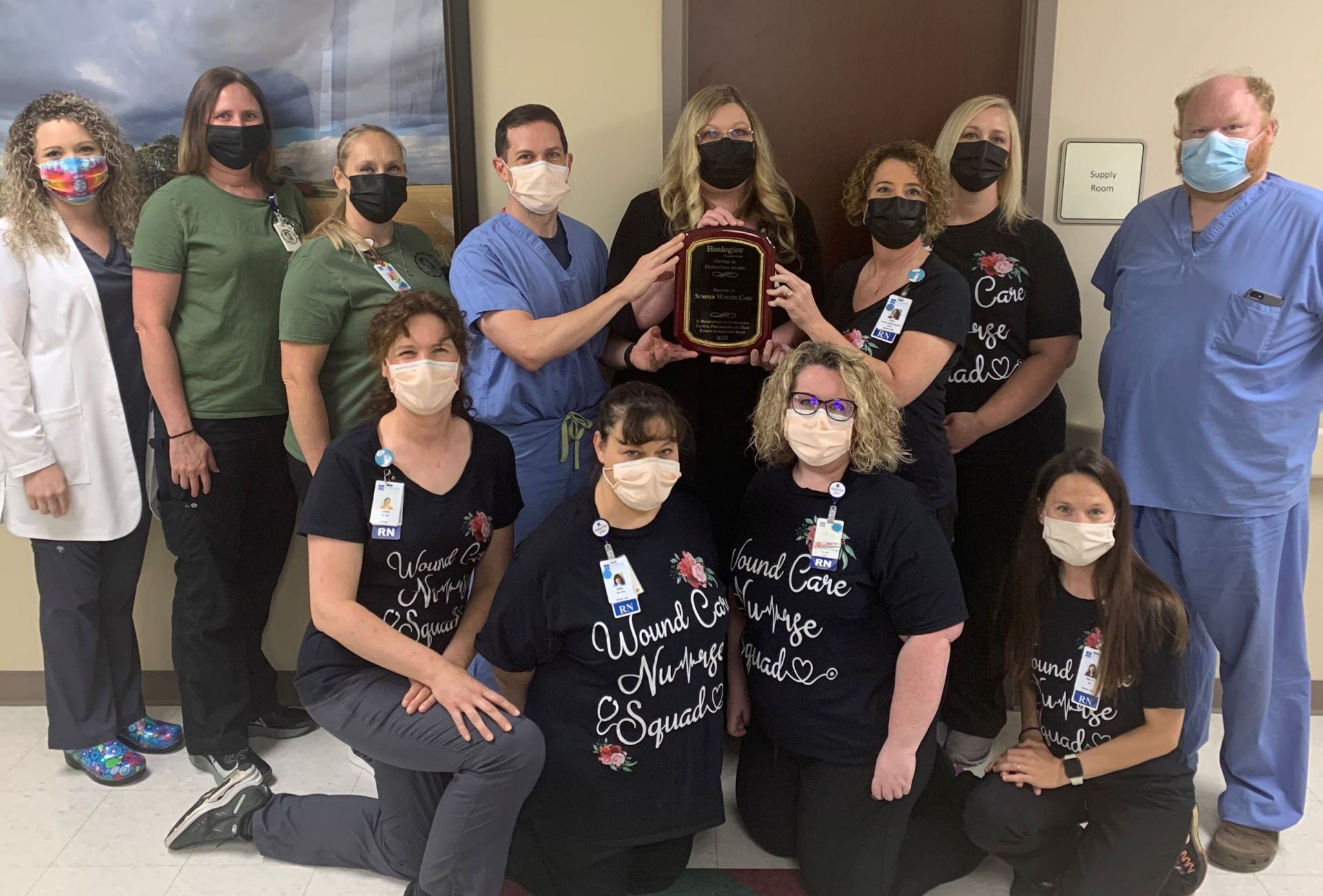 Employees and medical staff of Sumner Wound Care have achieved nationwide recognition for quality care for the third consecutive year. 